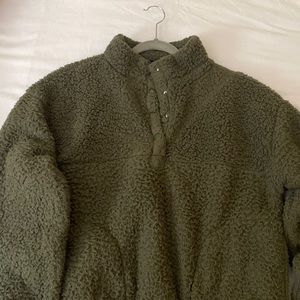 Green Teddy Jacket